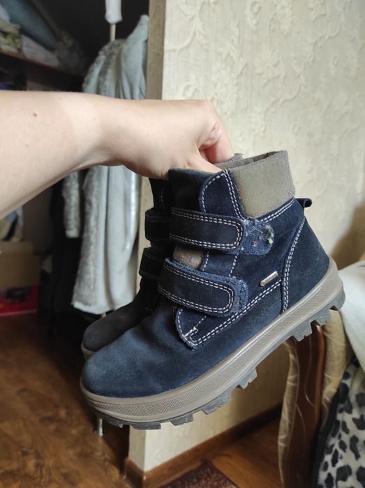 Черевики осінь/зима superfit, замша