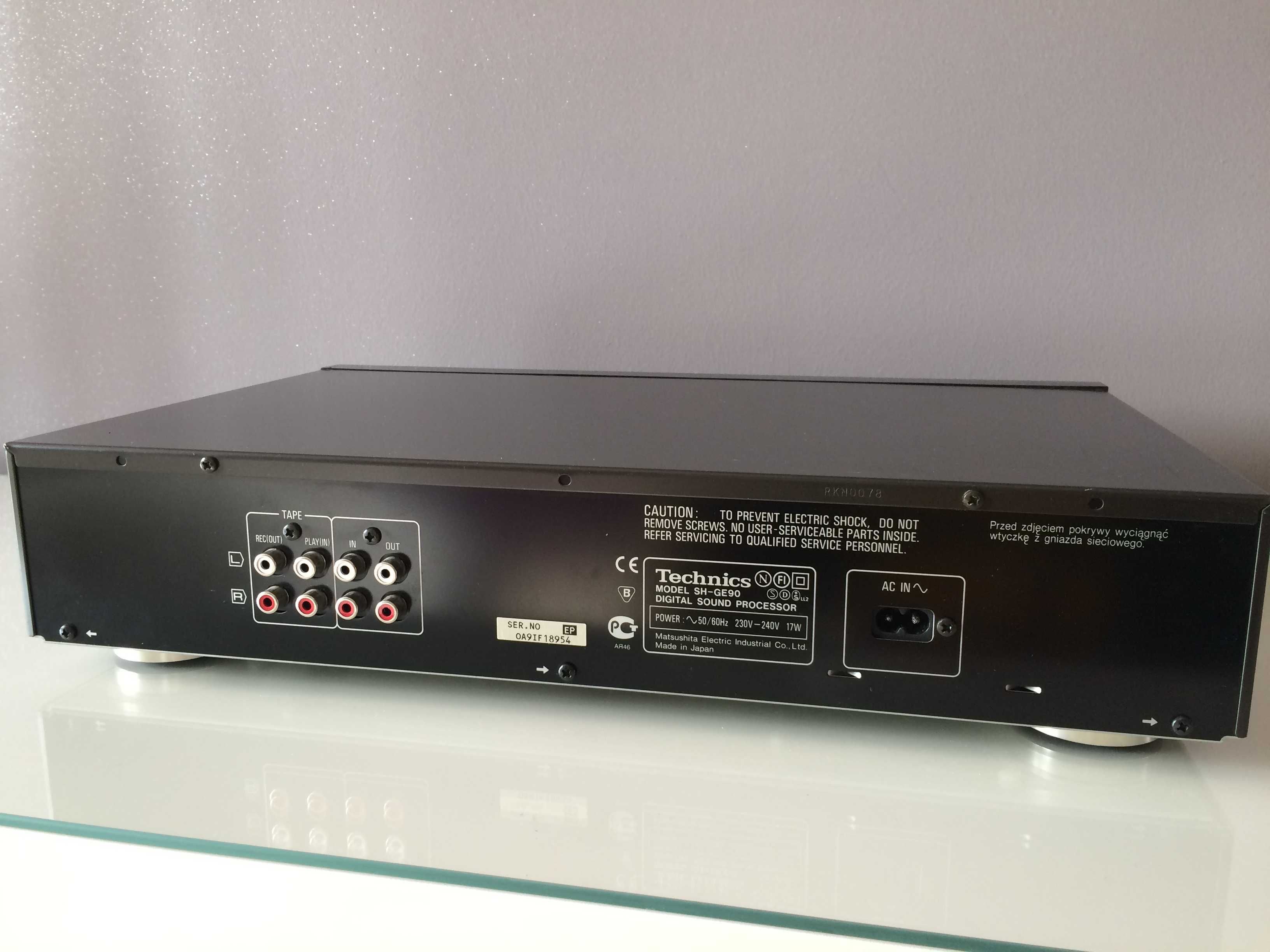 Technics SH-GE90 Procesor dźwięku DSP EQ Sound System stan BDB
