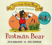 NOWA	Postman Bear A lift- the- flap book	Julia Donaldson