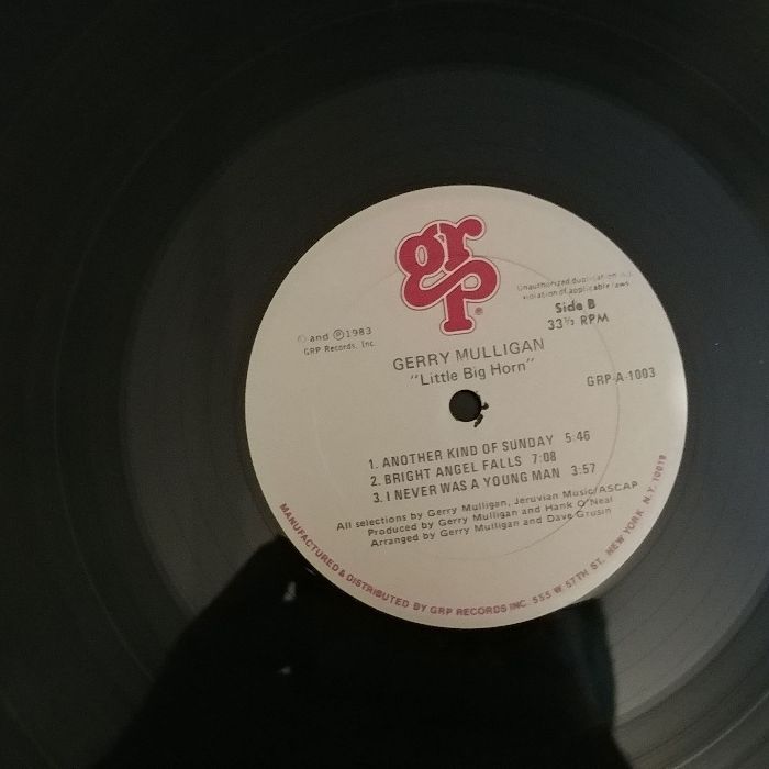 Gerry Mulligan ‎– Little Big Horn Vinyl LP