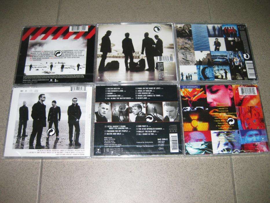 6 CDs dos U2/Selados/Portes Grátis!