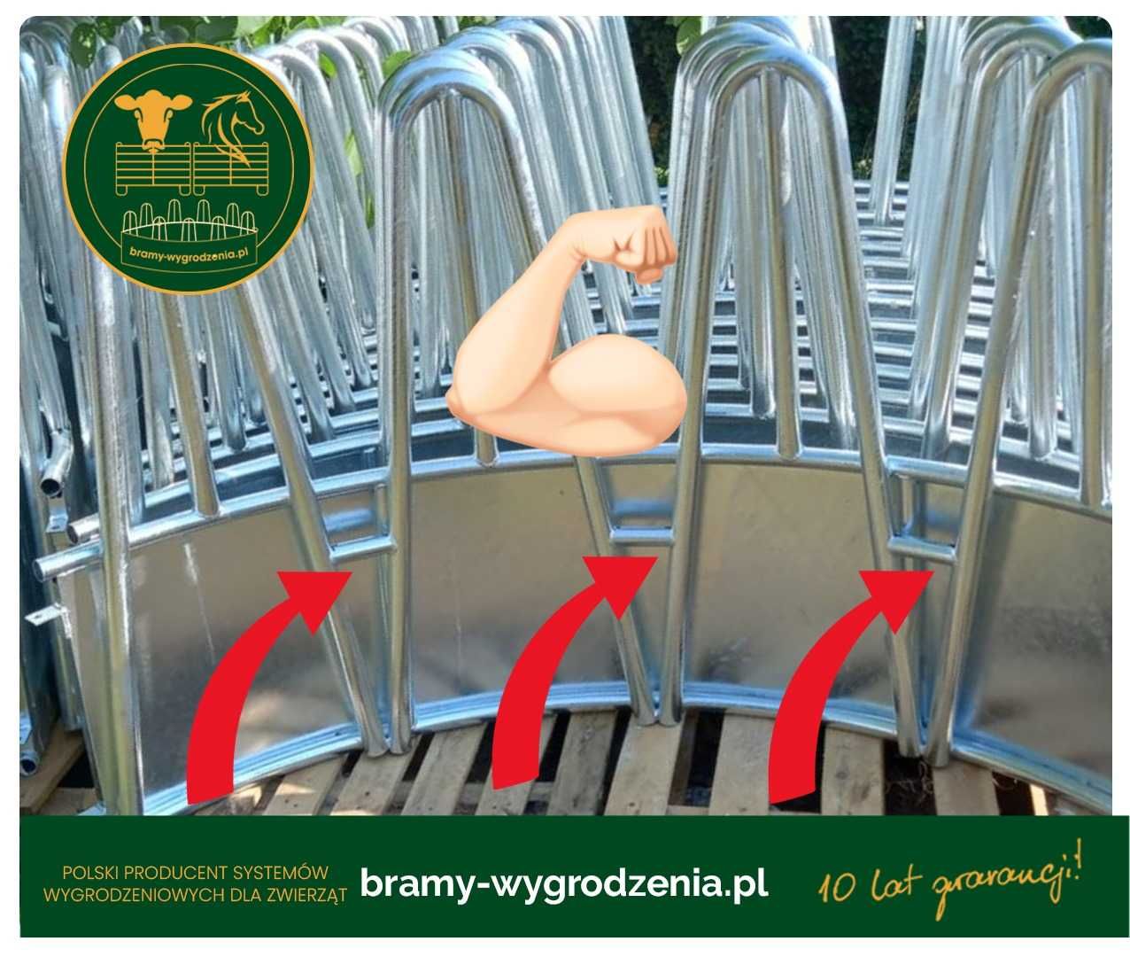 Paśnik na bele karmnik koryto na siano dla bydła koni