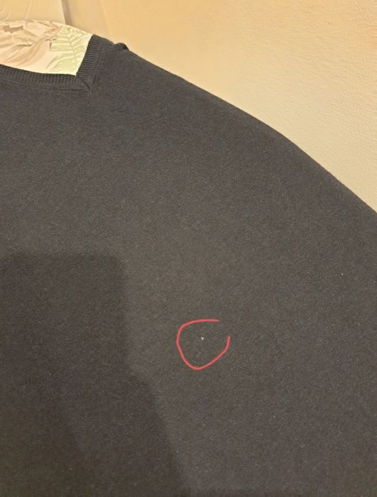 Massimo Dutti Bawełna Jedwab Kaszmir sweter męski L