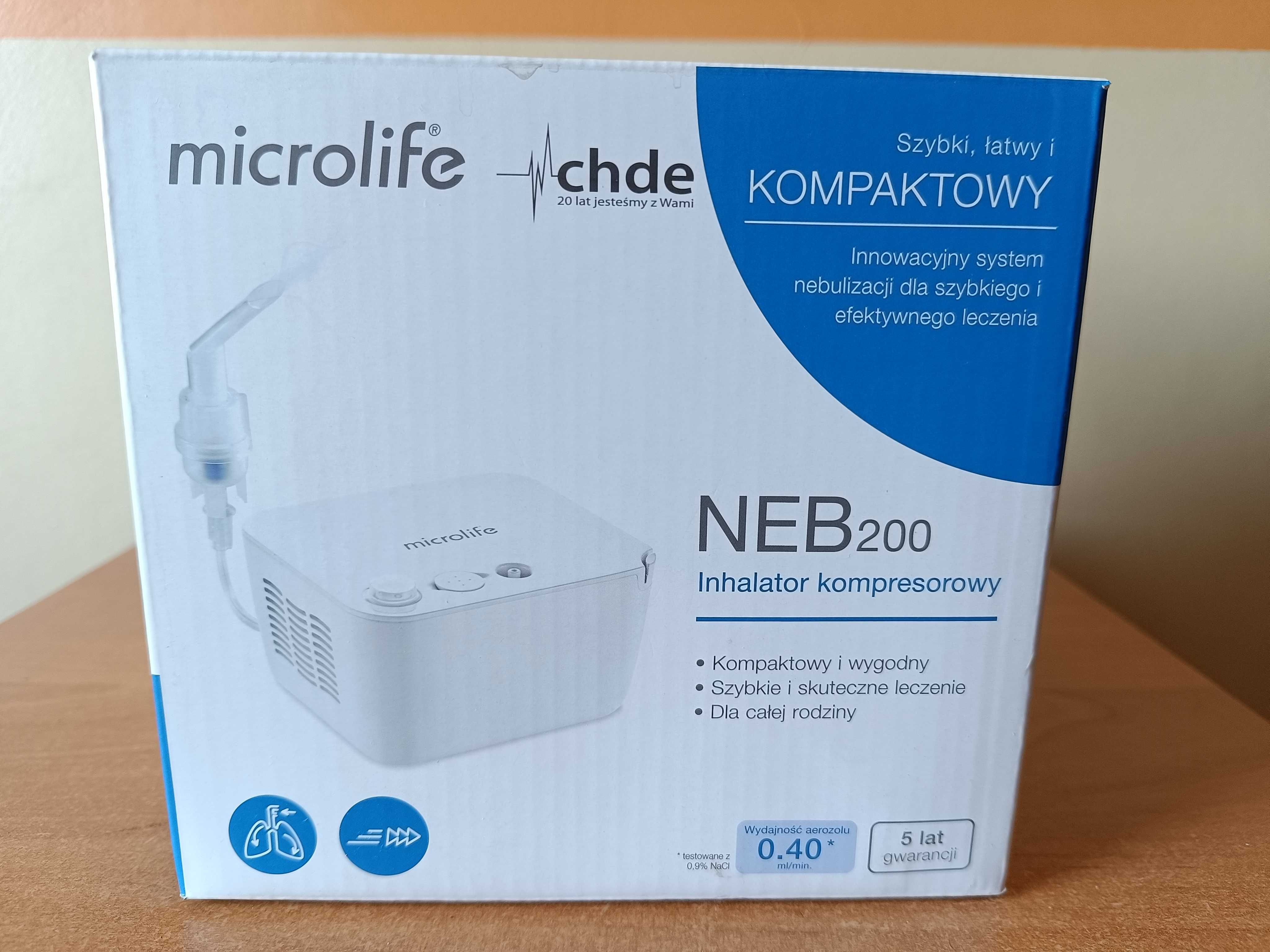 Inhalator nebulizator kompresorowy Microlife NEB 200
