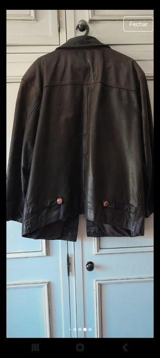 Casaco vintage 100% pele