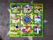 Mata piankowa, puzzle piankowe wym. 92 x 92 cm, grubość  1 cm