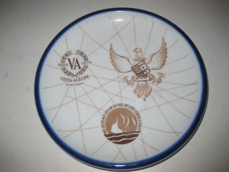 Prato comemor da inauguração do quartel dos Bombeiros da Vista Alegre