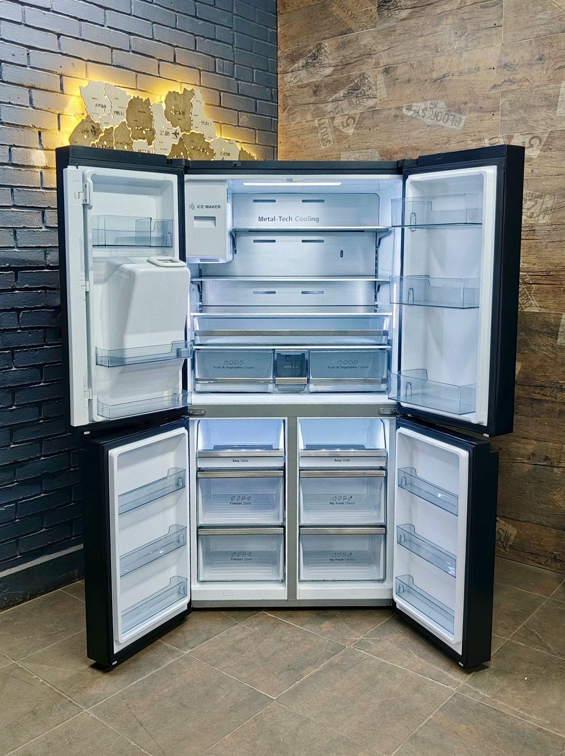 Холодильник Side-by-Side LG GM-L945PZ8F енергоефективний, доставка