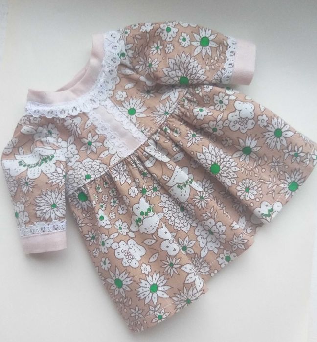 Сукня для ляльки ГДР 28-32 см одяг платье для куклы одежда