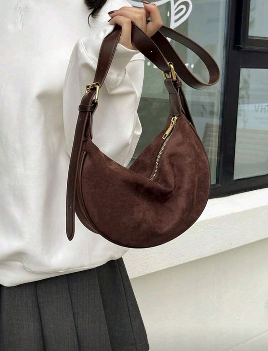 Torebka damska brązowa