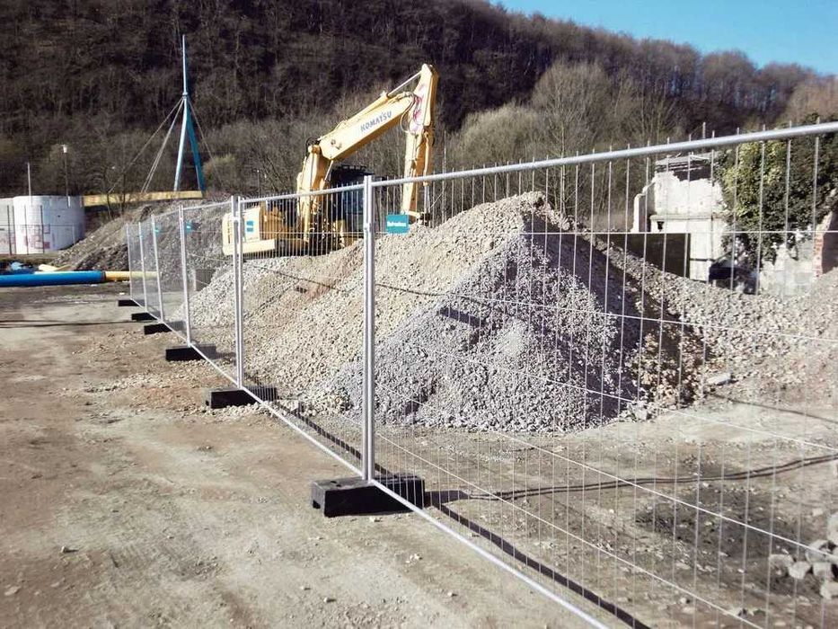 wynajem ogrodzeń budowlanych ażurowych