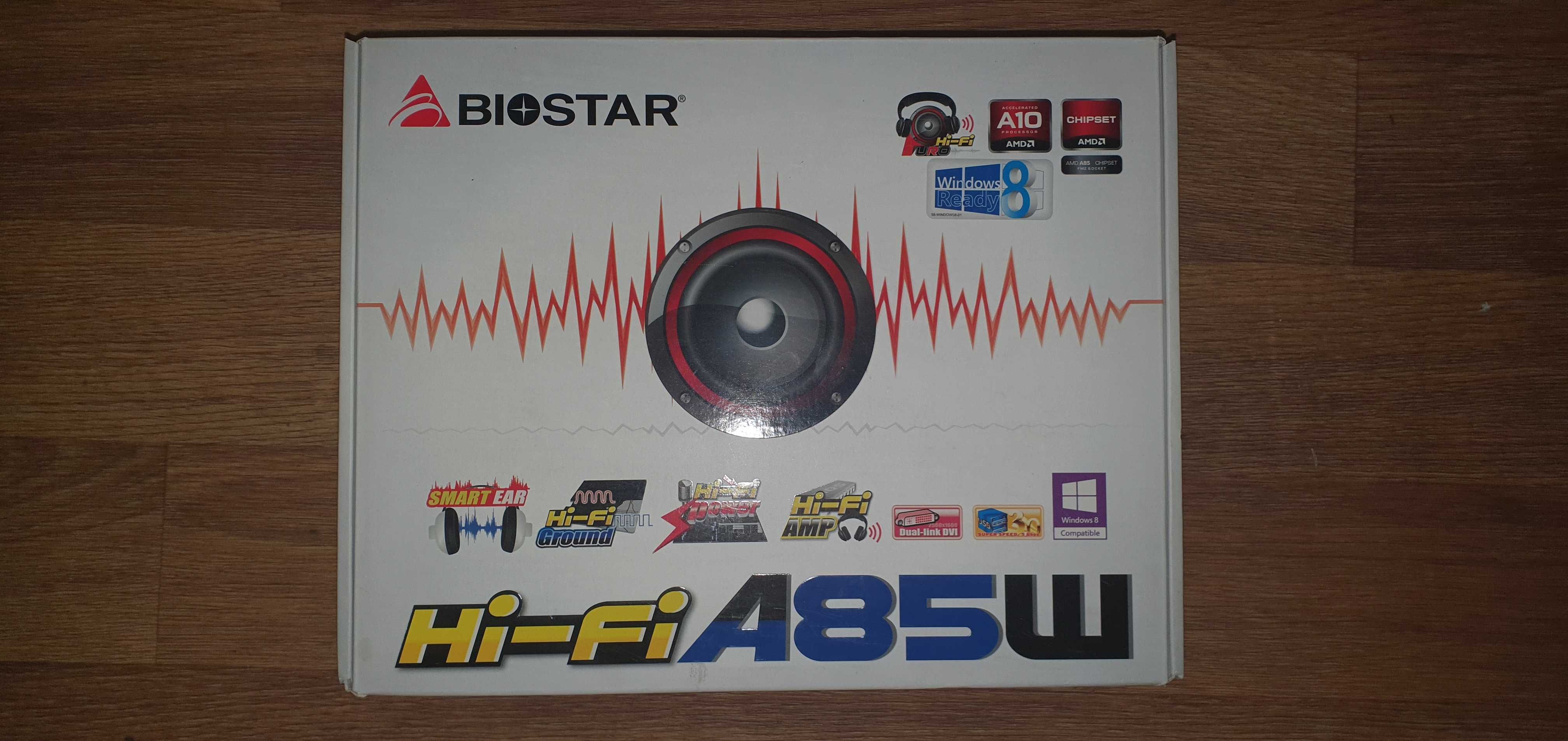 Материнская плата Biostar Hi-Fi A85W FM2