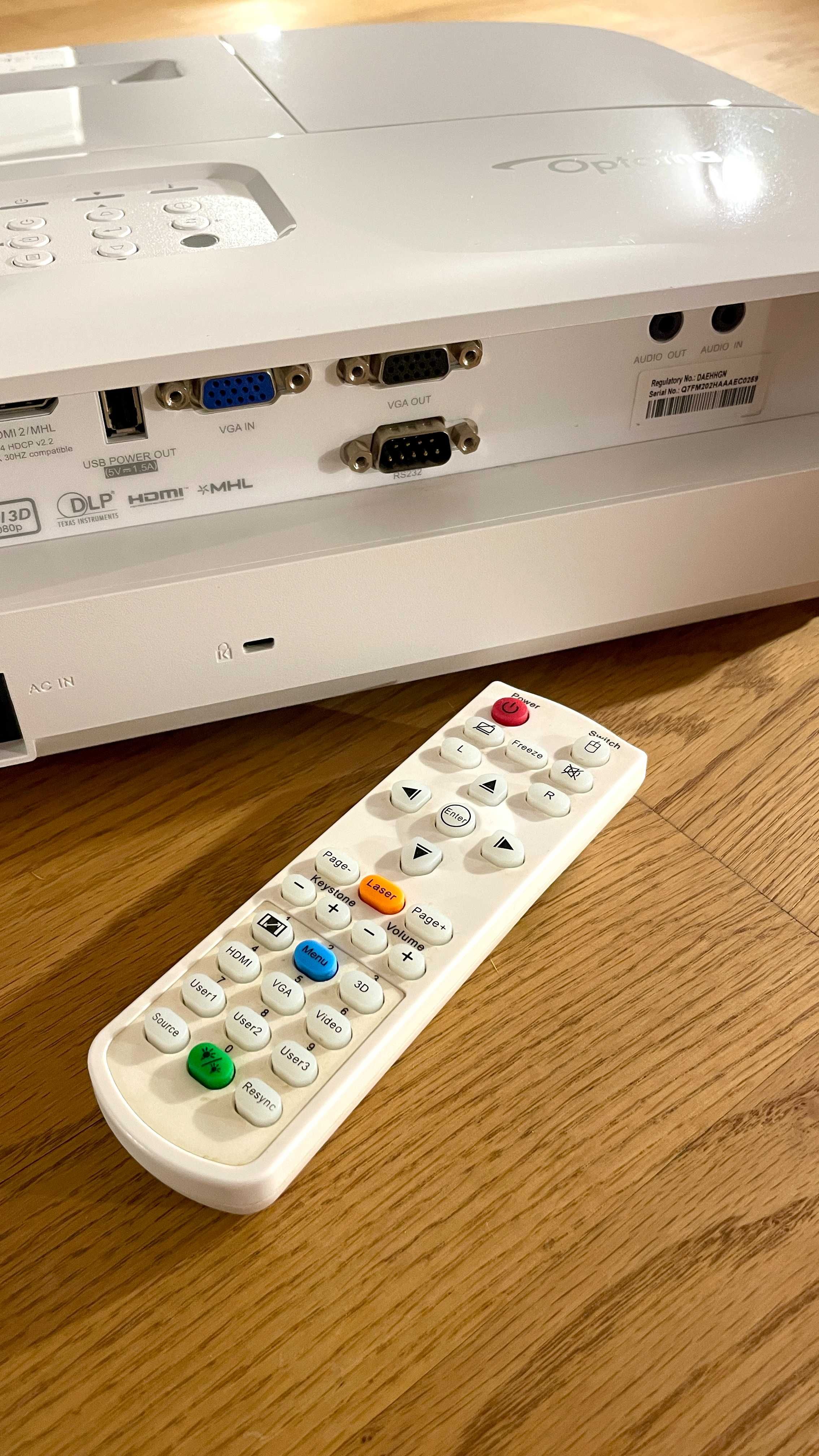 Optoma HD29HLV + Ekran 100''
