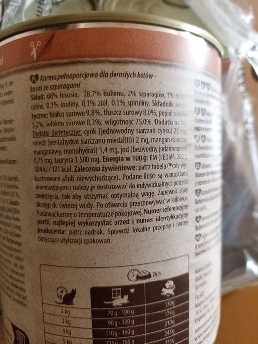 Karma mokra dla kota Feringa Salmon łosoś