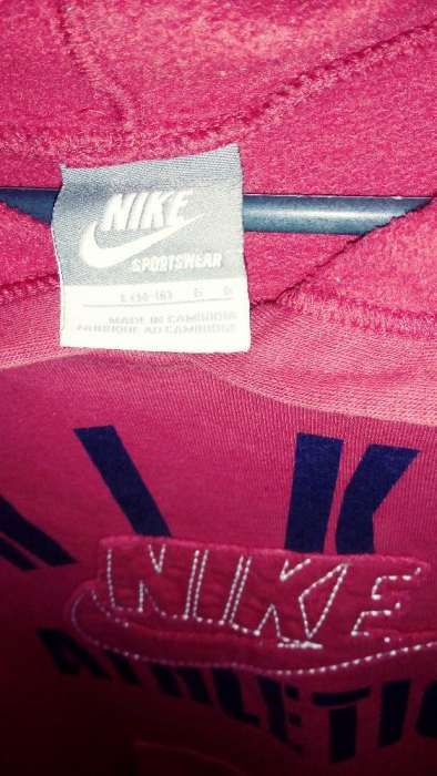 Bluza z kapturem Nike cerwona 14-16 lat