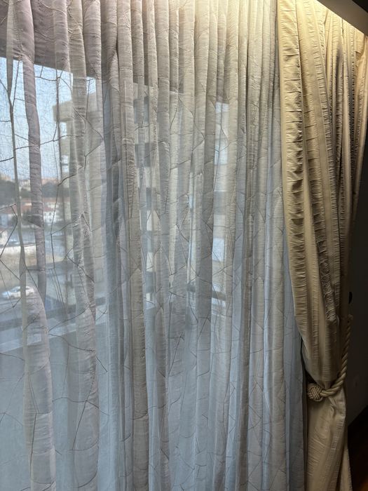 Reposteiros e cortinas em Onda