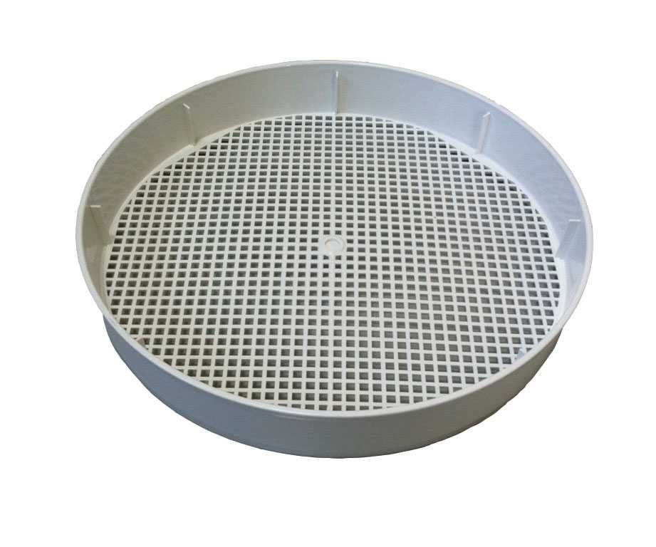Suszarka do grzybów warzyw  Niewiadów mocna 500W biała sita 4szt 5cm