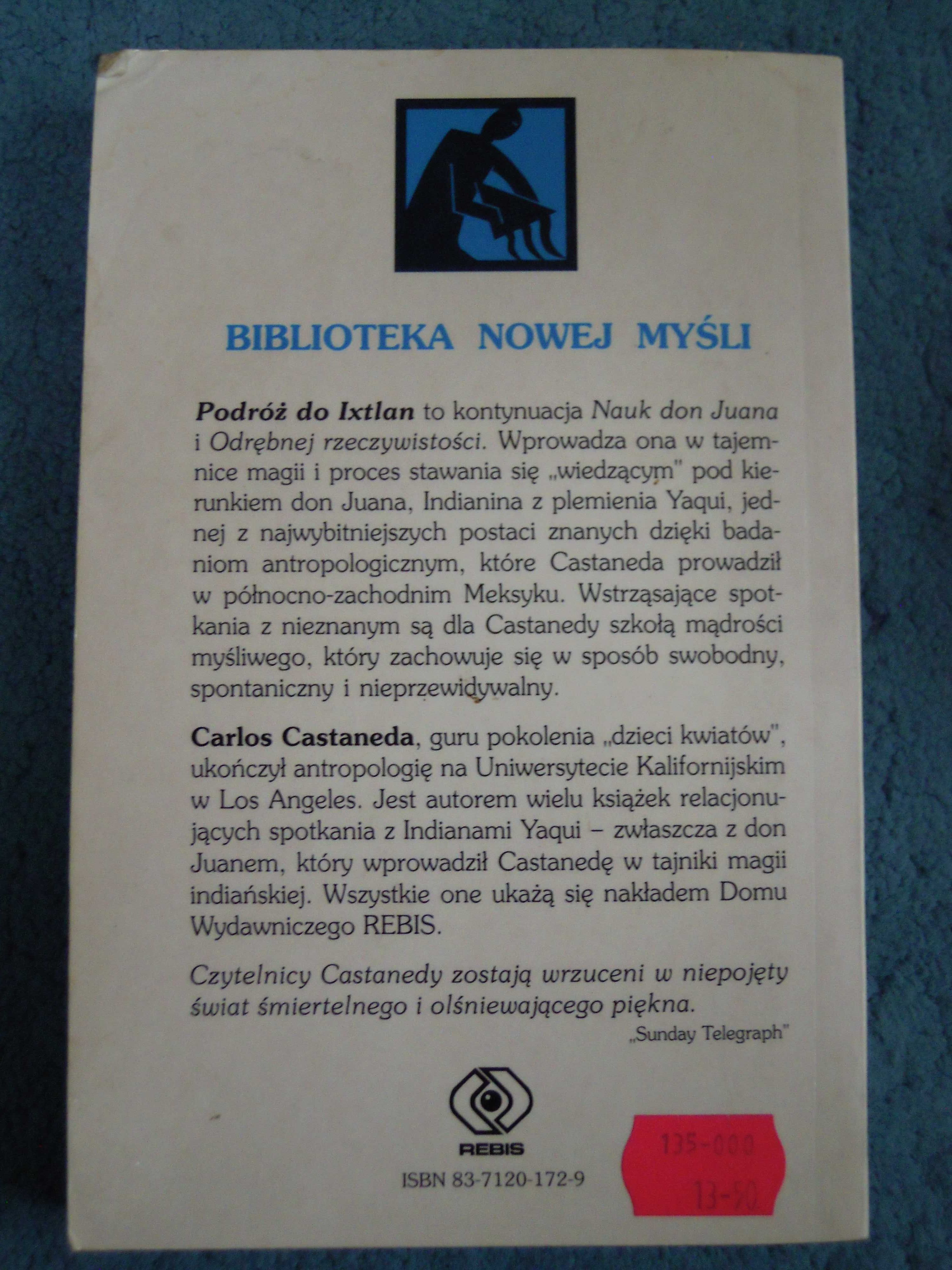"Podróż do Ixtlan" Carlos Castaneda