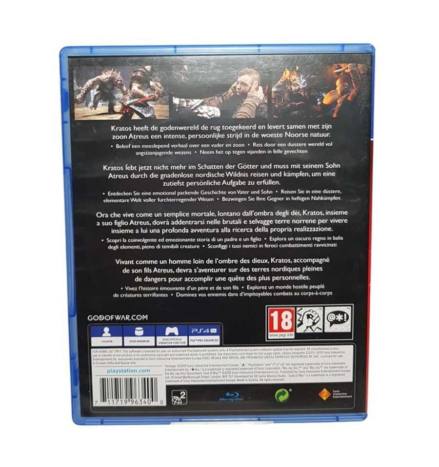 Gra PS4 GOD Of War