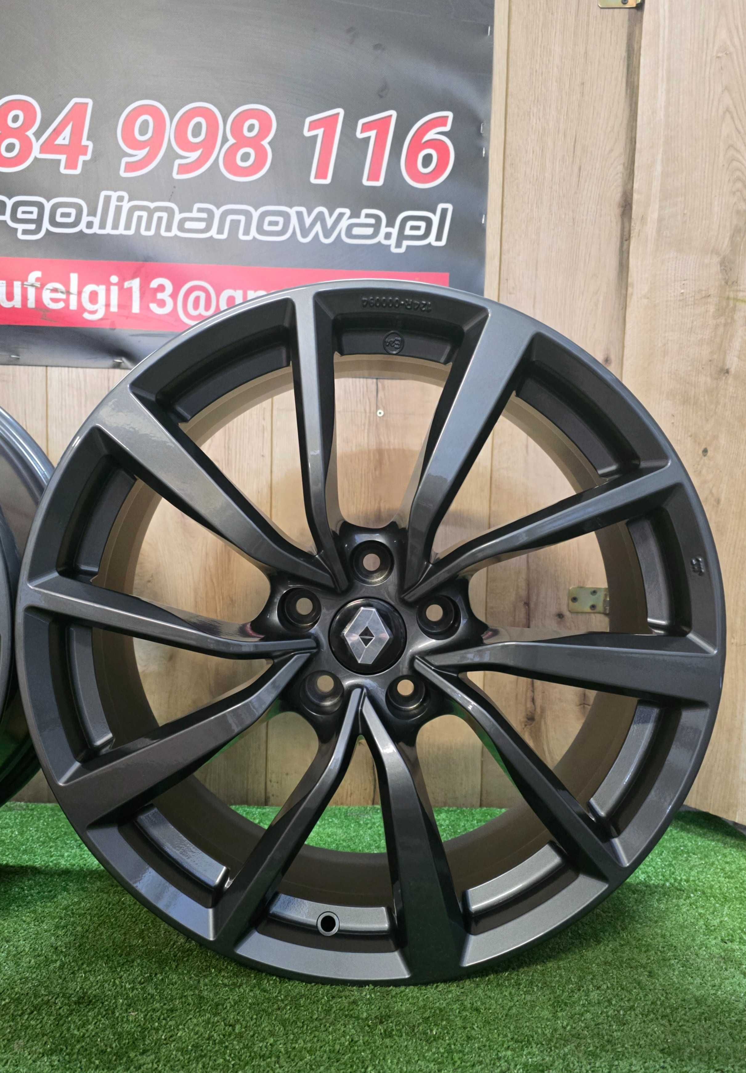 NOWE ALUFELGI RENAULT 19x5x114,3 - Austral,Clio,Talisman,Megane