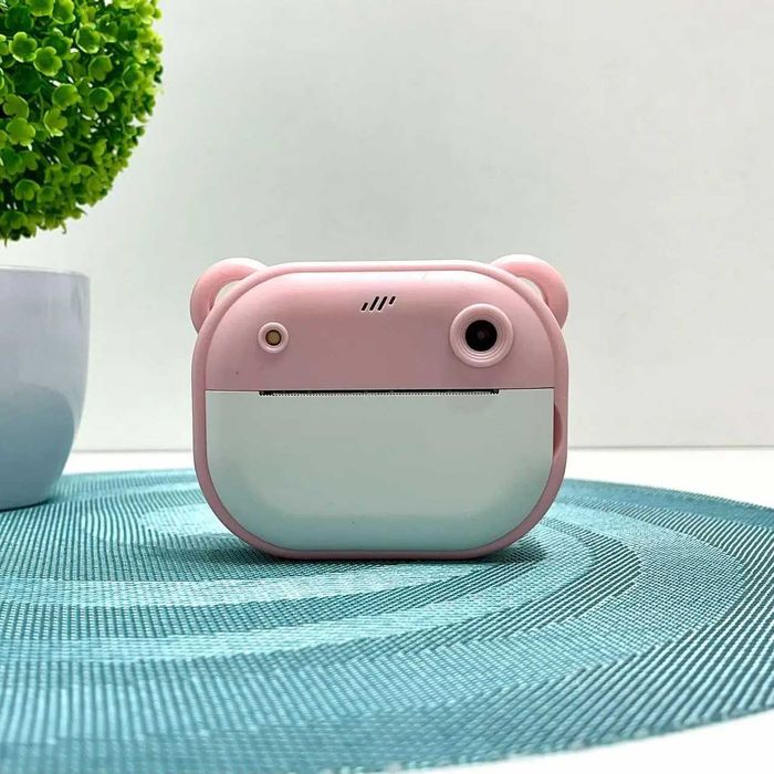 Фотоапарат-принтер чб друк  2 рулони термопапери фото відео ігри SD