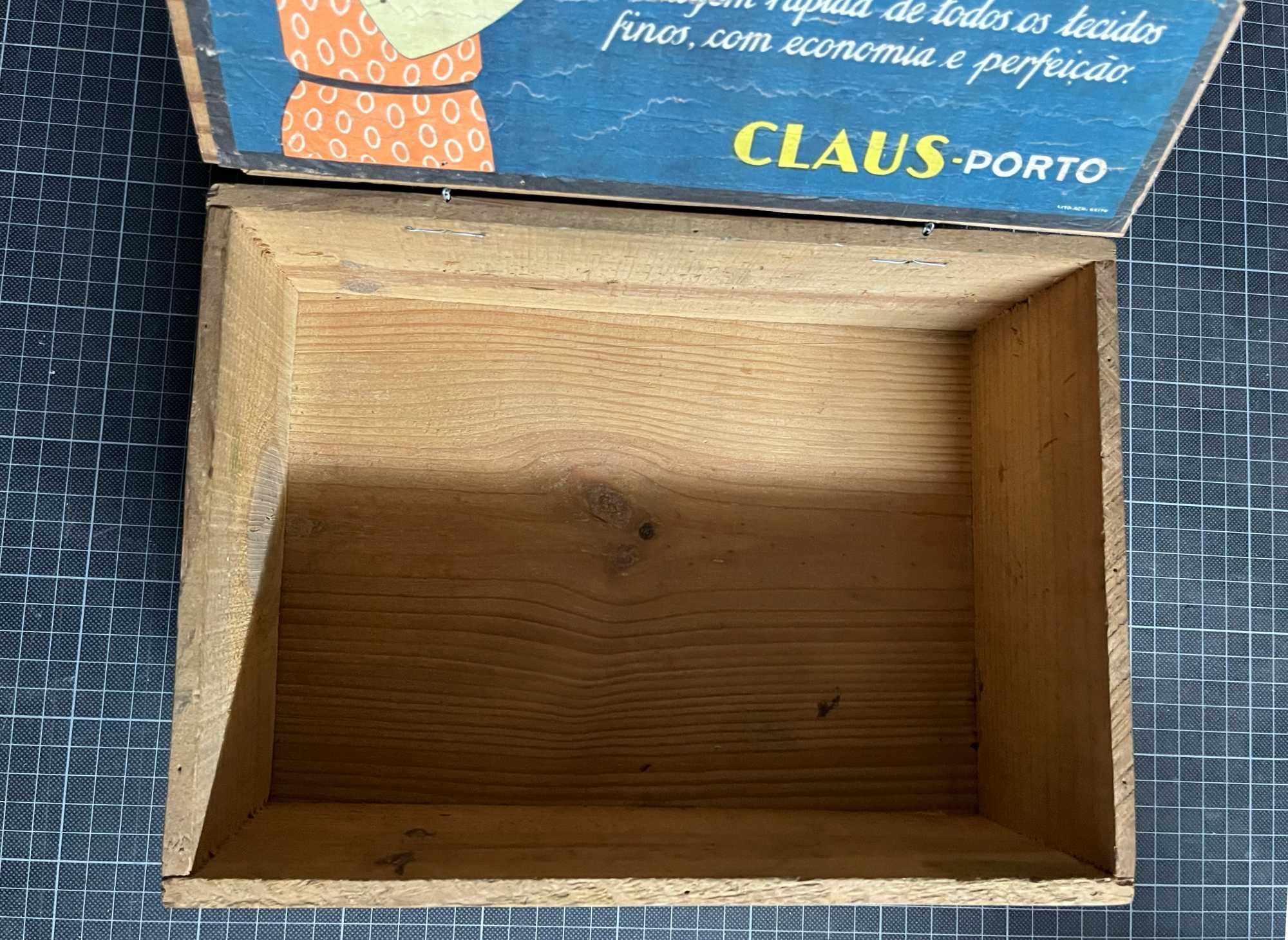Caixa antiga de sabonetes CLAUS – Ach Brito