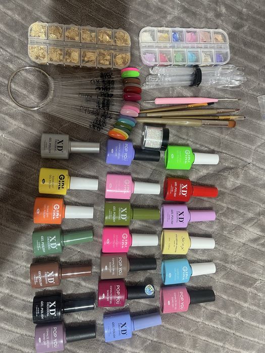 Material de manicure novo unhas de gel