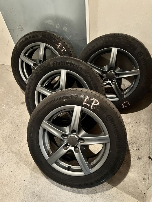 Alufelgi 16’ 5x114.3 z oponami