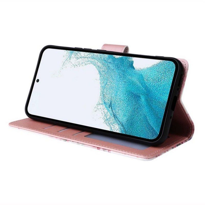 Tech-Protect Wallet Galaxy A14 4G / 5G Garden Violet