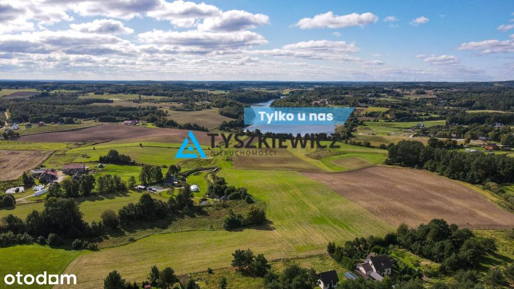 Piękna działka blisko jeziora-Roztoka k. Przywidza