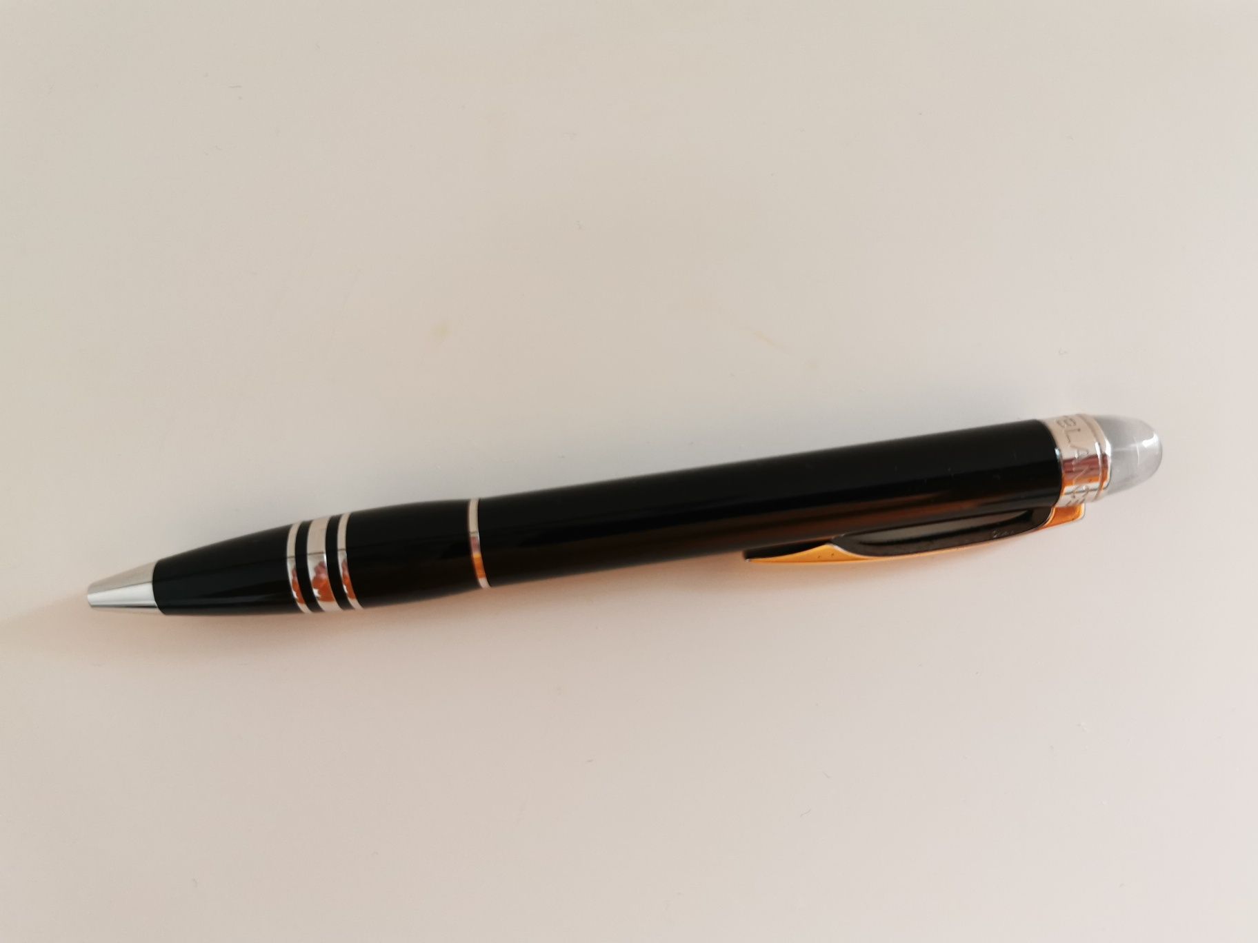 Caneta Montblanc starwalker midnight black ballpoint