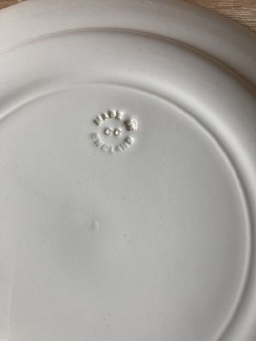 Porcelana kolorowa talerz plaski/gleboki kolekcja cc England