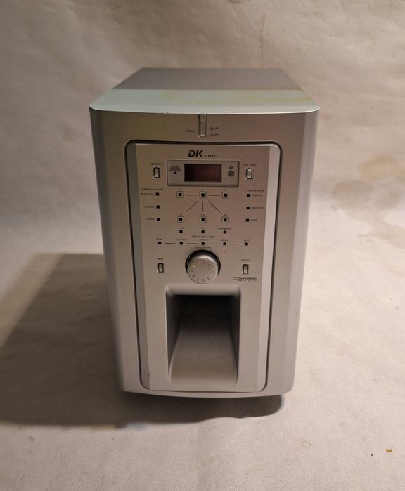 Subwoofer aktywny do kina domowego DK Digital AS-60 srebrny