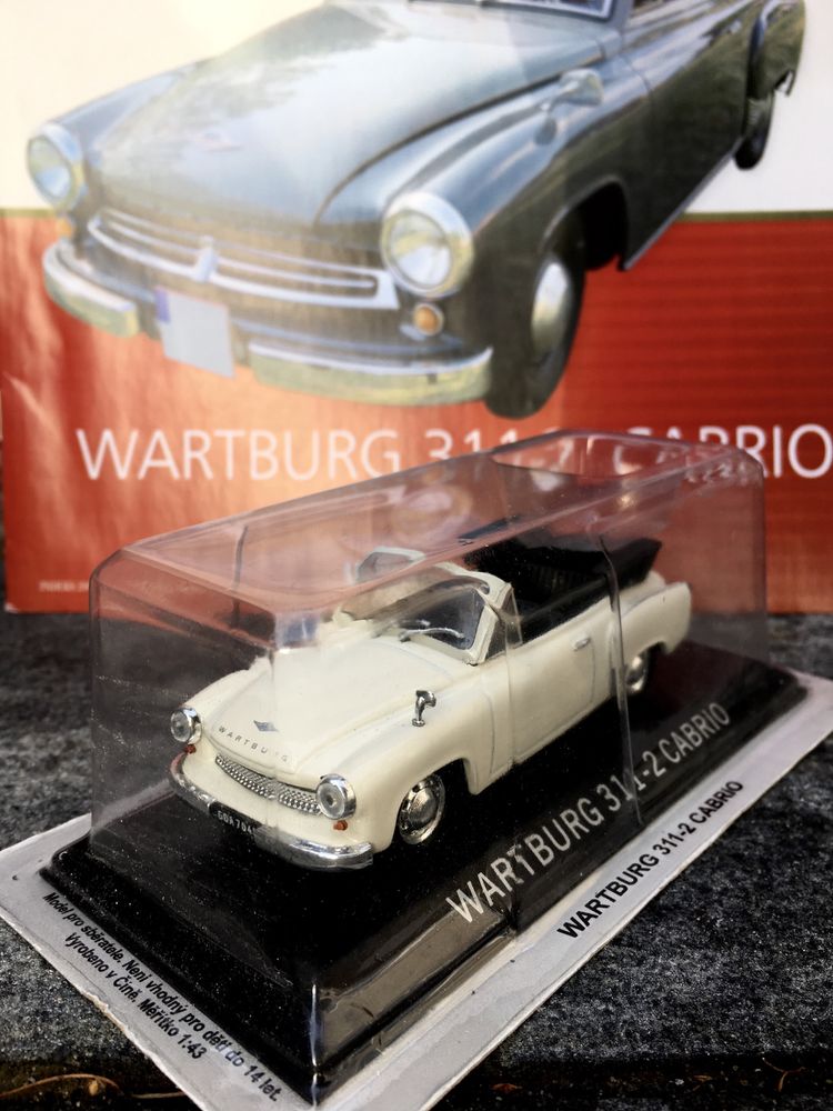 Czasopismo- WARTBURG 311-2 CABRIO-auta PRL,model,autka,kolekcja