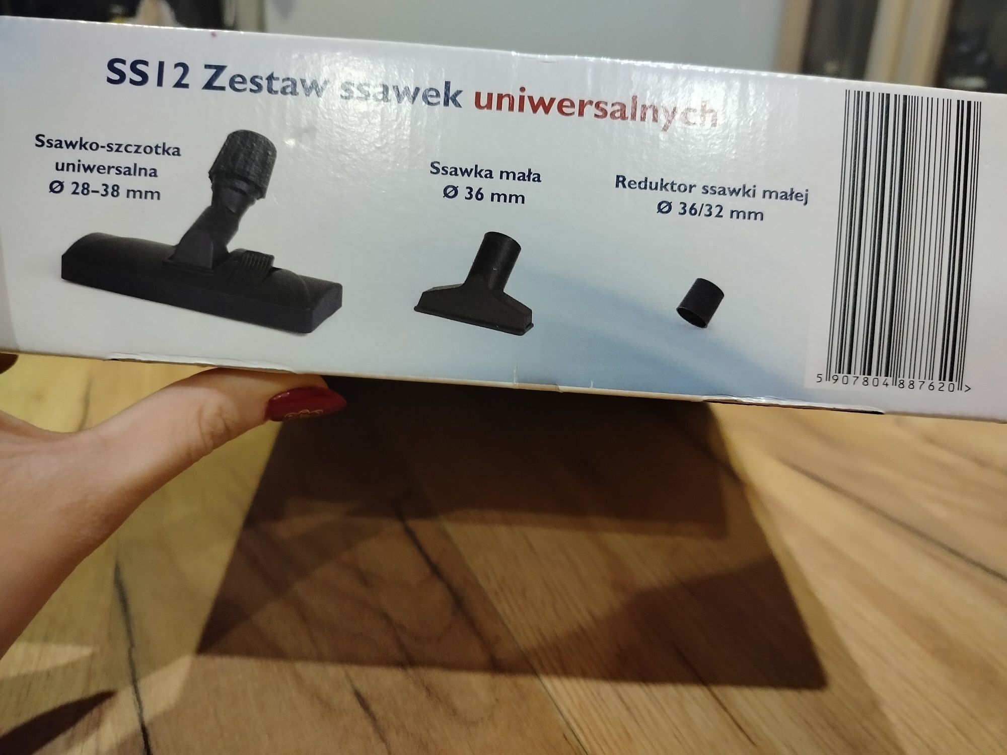 Zestaw ssawek uniwersalnych do każdego odkurzacza