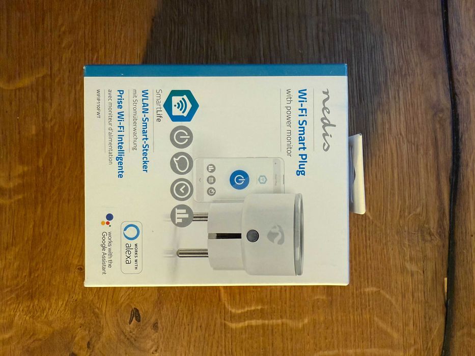 Tomada Wi-Fi Nedis – Controlo por App + Medidor de Consumo