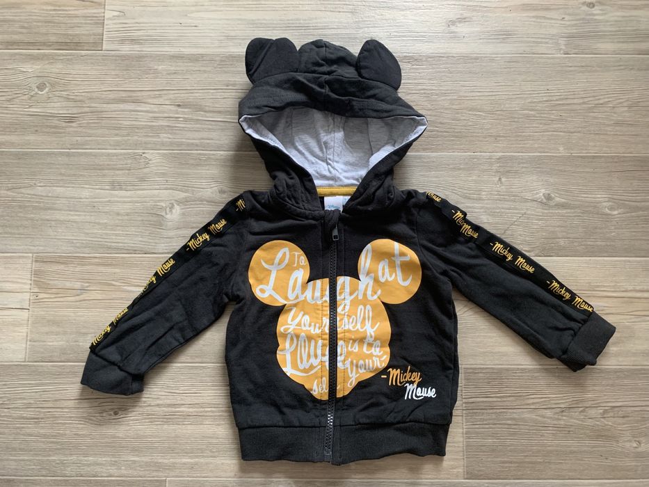 Bluza z kapturem Myszka Mickey rozm 74 6-9m