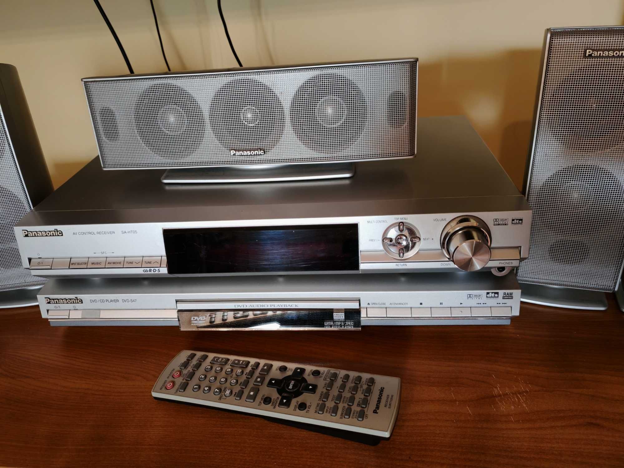 Kino domowe Panasonic SA-HT05 + DVD-S47