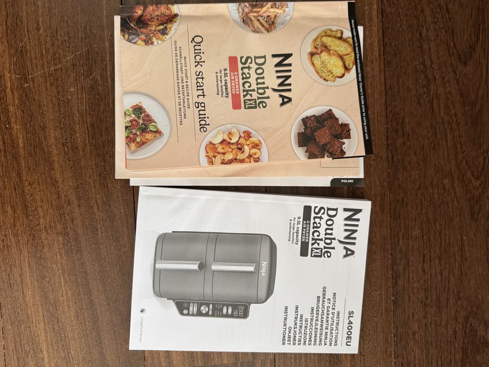 Ninja air fryer double stack XL 9,5ltr SL400EU
