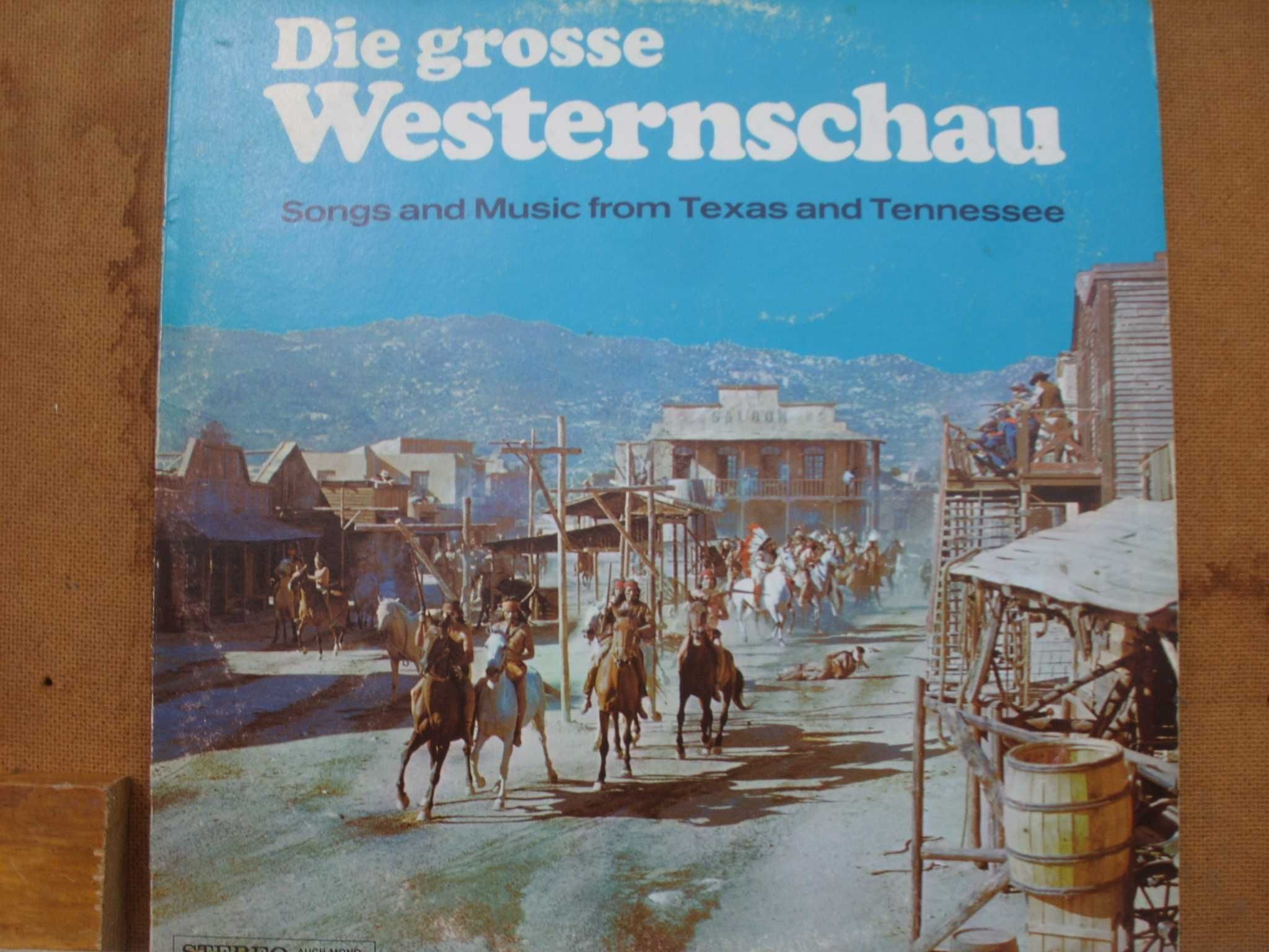 19 LP.; Die grosse western schau ; Fass.