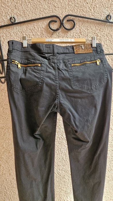 Damskie SPODNIE Trussardi czarne rozmiar 38