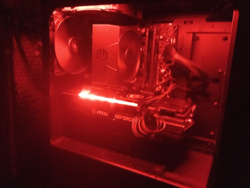 Komputer Gamingowy RTX 3060 TI | monitor 180Hz+ akcesoria