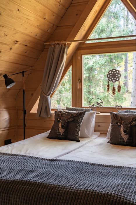 Wolne od 2.01.26 ZAKOPANE domek z bali, z jacuzzi -przy stoku, w lesie