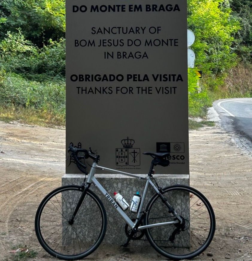 BICICLETA DE ESTRADA HOMEM RC100 CINZENTO