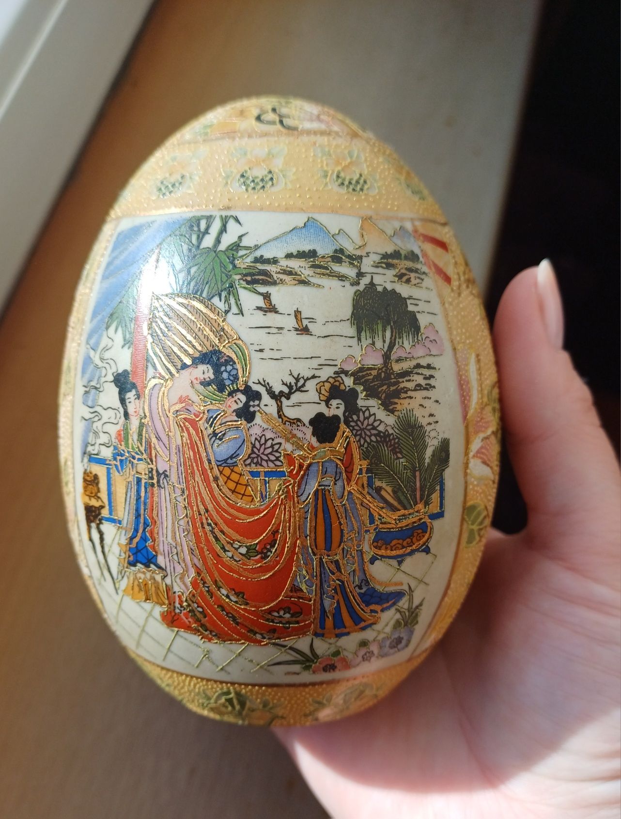 Jajka chińskie porcelanowe malowane