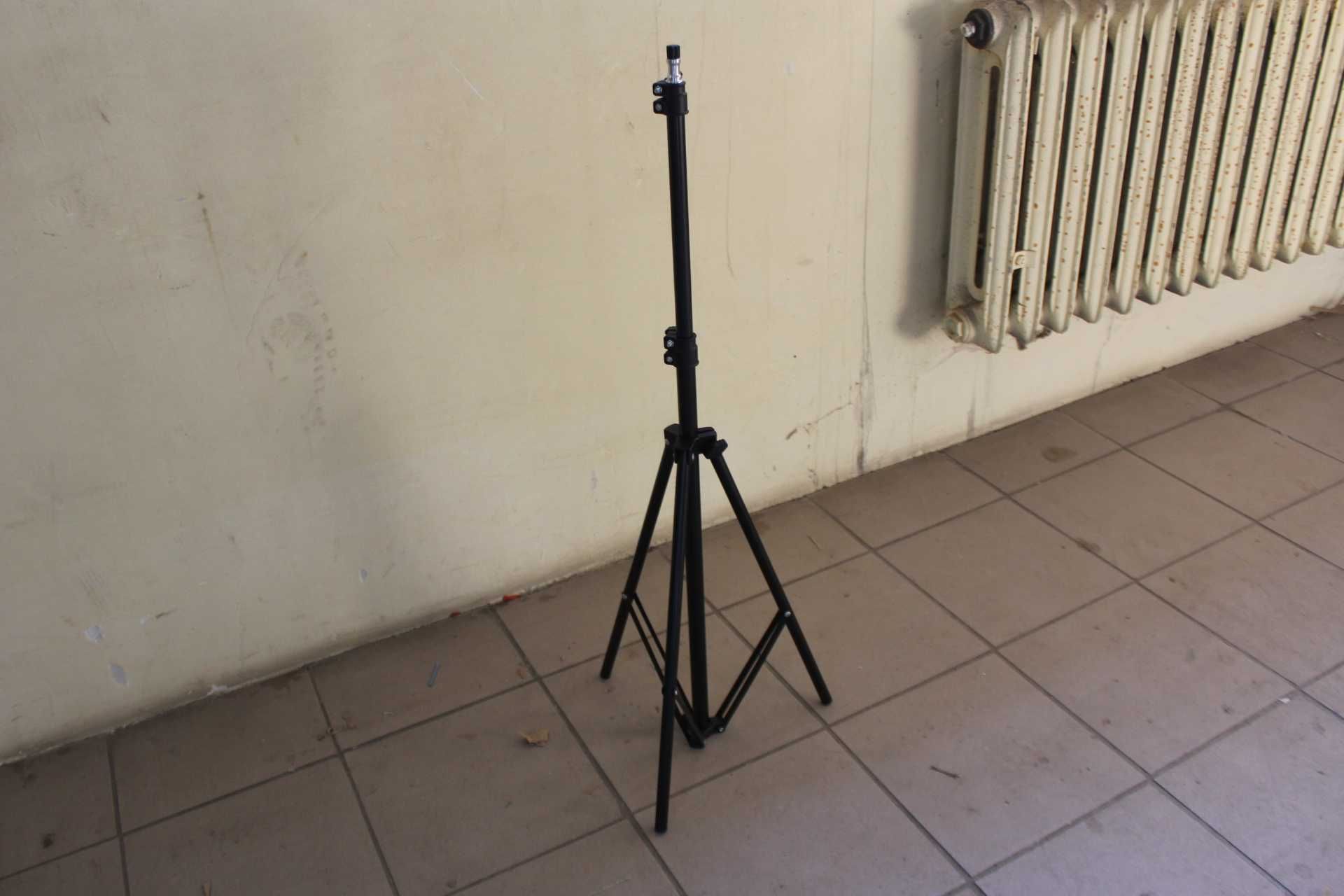 Statyw stojak pod aparat pod ring pod lampe selfie metalowe regulacja