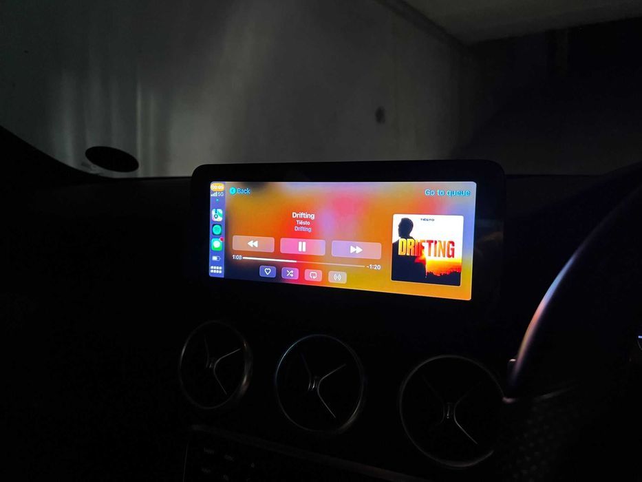 Radio Android 12 Mercedes W176 / GLA X156 / CLA C117 4GB