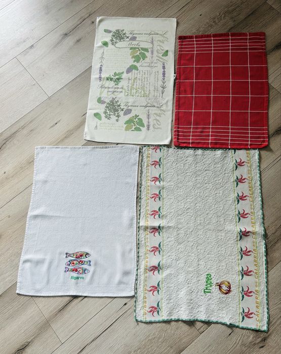 Ręczniki kuchenne bawełna 4 sztuki