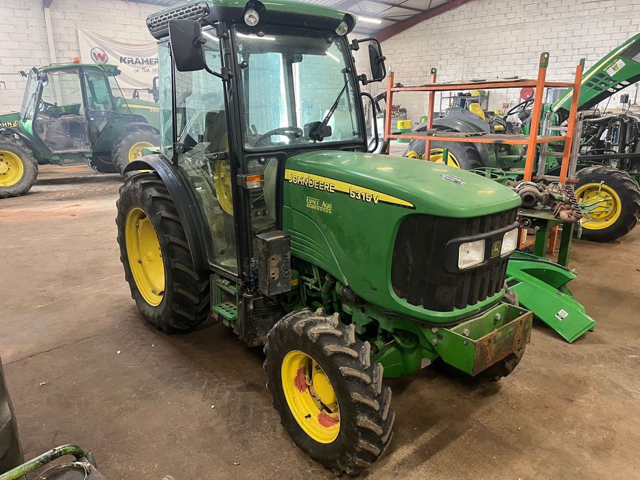 John Deere 5315V Sprowadzony ciągnik sadowniczy