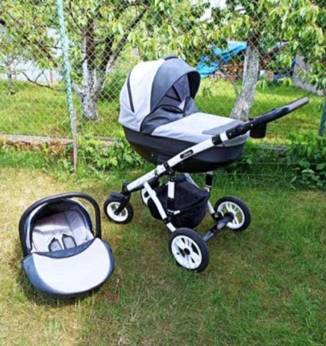NEW MELODY Paradise Baby wózek z gondolą i fotelikiem CARLO 0-10kg